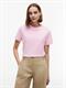 TH SCRIPT REG C-NK SS TEE classic pink