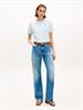 TH SCRIPT REG C-NK SS TEE keepsake blue