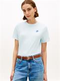 TH SCRIPT REG C-NK SS TEE keepsake blue