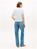 TH SCRIPT REG C-NK SS TEE keepsake blue