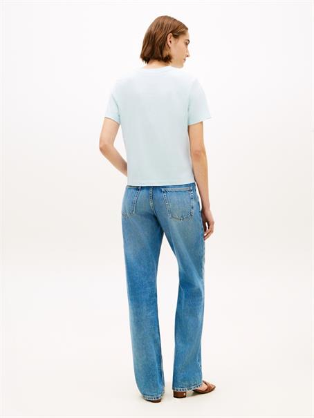 TH SCRIPT REG C-NK SS TEE keepsake blue