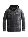 The Hoody Faded Darktone Check obsidian