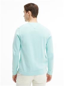 TIPPED DOUBLE FACE CREW NECK oxygen