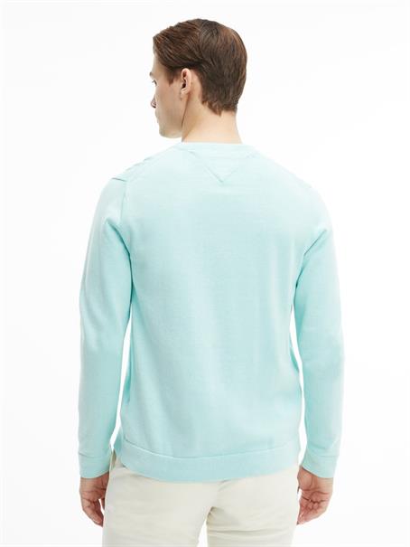 TIPPED DOUBLE FACE CREW NECK oxygen