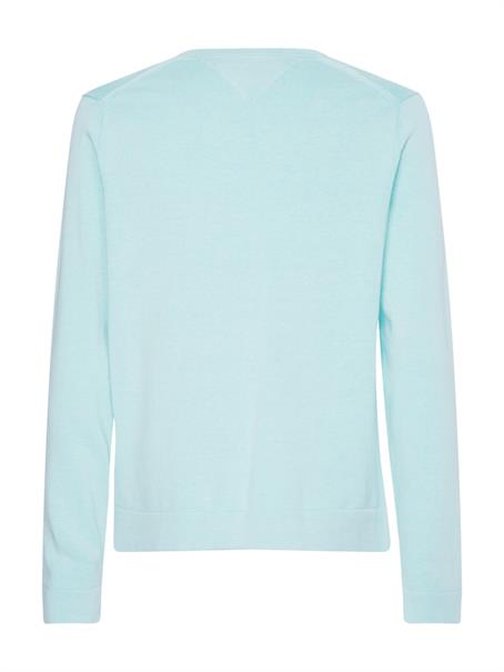 TIPPED DOUBLE FACE CREW NECK oxygen