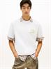TJM 90S BUBBLE FLAG SS TEE ecru