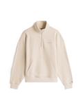 TJM 90S SCRIPT RIB FLEECE QZ gulf sand
