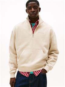 TJM 90S SCRIPT RIB FLEECE QZ gulf sand
