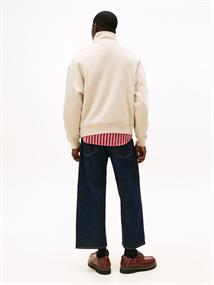 TJM 90S SCRIPT RIB FLEECE QZ gulf sand