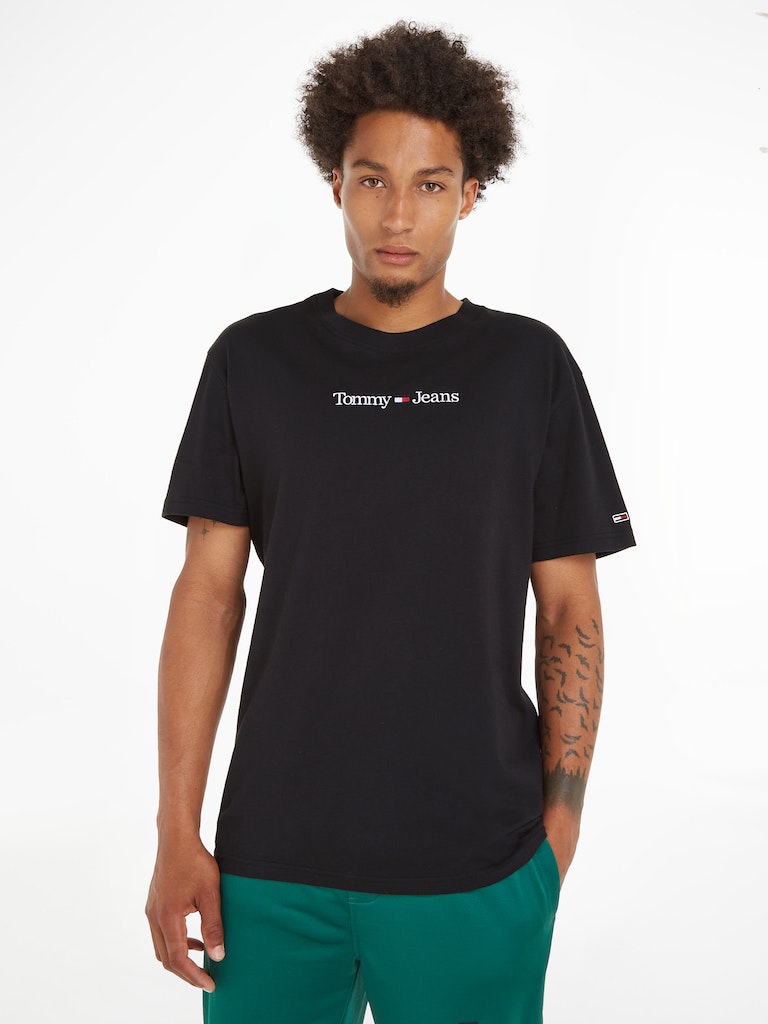Tommy Jeans Herren T-Shirt Dm0dm14984 Black - tjm