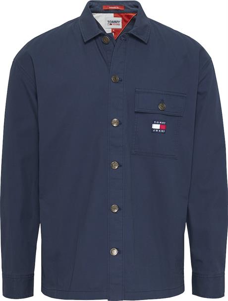 TJM CLASSIC SOLID OVERSHIRT twilight navy