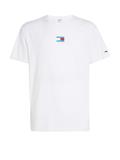 TJM CLSC CENTER POP FLAG TEE white