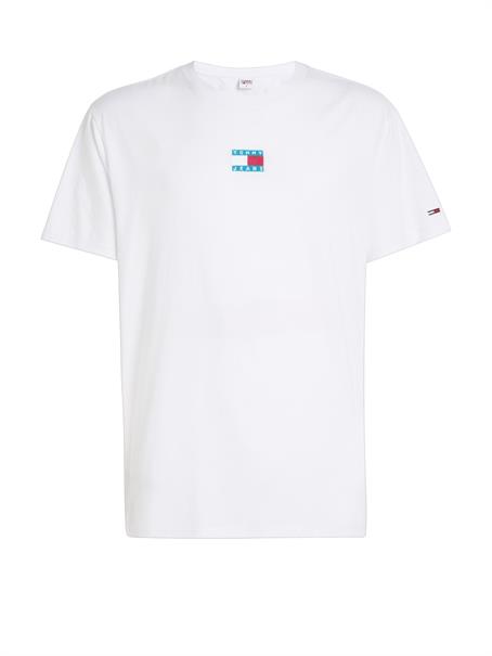 TJM CLSC CENTER POP FLAG TEE white