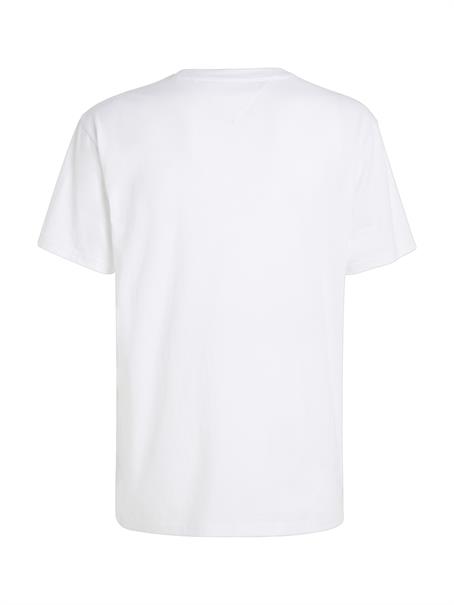 TJM CLSC CENTER POP FLAG TEE white