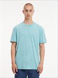 TJM CLSC HEATHERED SLUB TEE ocean tide