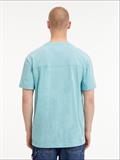 TJM CLSC HEATHERED SLUB TEE ocean tide