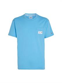 TJM CLSC LABEL RINGER TEE blau