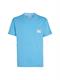 TJM CLSC LABEL RINGER TEE blau
