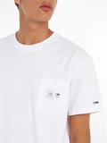 TJM CLSC LABEL RINGER TEE white