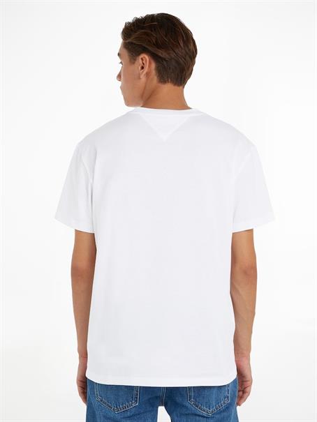 TJM CLSC LABEL RINGER TEE white