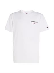 Tommy Jeans Herren T-Shirt TJM CLSC LINEAR BACK PRINT TEE white bequem  online kaufen bei
