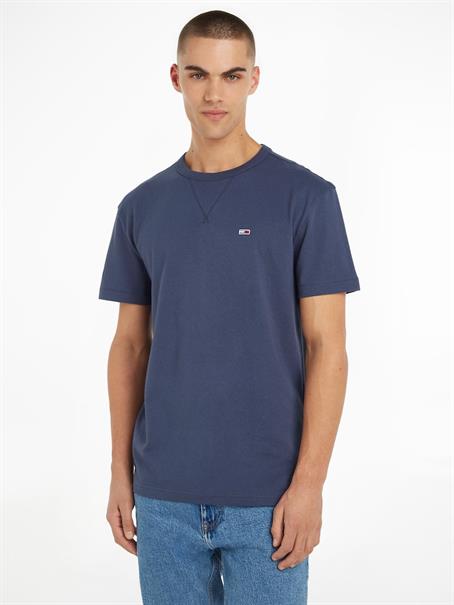 TJM CLSC RIB DETAIL FLAG TEE twilight navy