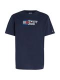 TJM CLSC RWB CHEST LOGO TEE twilight navy