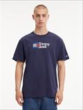 TJM CLSC RWB CHEST LOGO TEE twilight navy