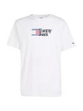 TJM CLSC RWB CHEST LOGO TEE white