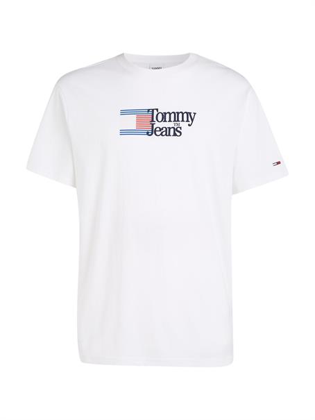 TJM CLSC RWB CHEST LOGO TEE white