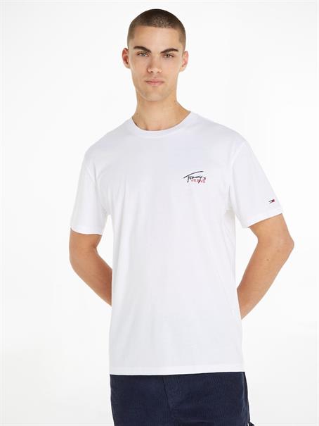 TJM CLSC SMALL FLAG TEE white