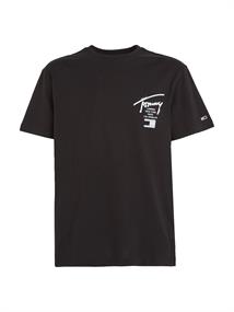 TJM CLSC SPRAY SIGNATURE TEE black