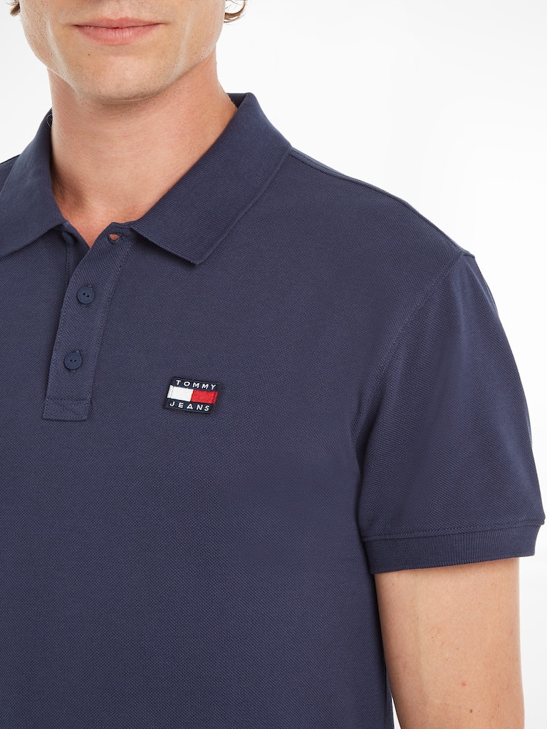 Tommy Jeans Herren Polo-Shirt TJM CLSC XS BADGE POLO twilight navy bequem  online kaufen bei