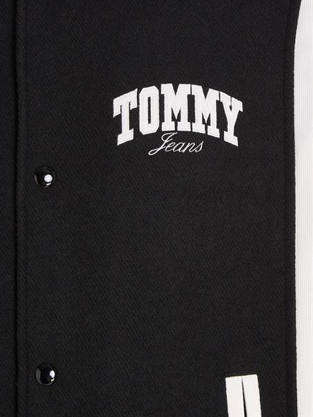 TJM CORD WOOL MIX LETTERMAN black