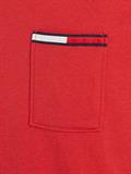 TJM ESSENTIAL FLAG POCKET deep crimson htr