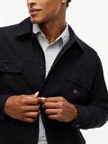 TJM ESSENTIAL OVERSHIRT black