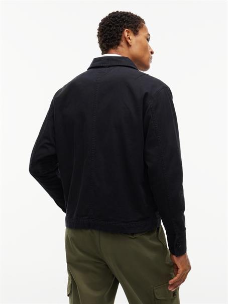 TJM ESSENTIAL OVERSHIRT black