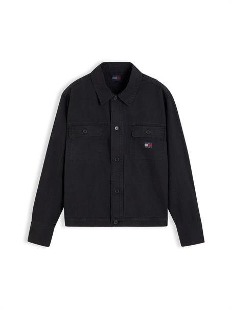 TJM ESSENTIAL OVERSHIRT black