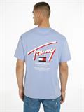 TJM REG 3D STREET SIGNTR TEE EXT moderate blue