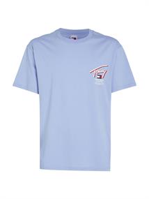 TJM REG 3D STREET SIGNTR TEE EXT moderate blue