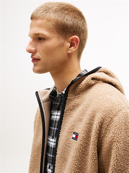 TJM REG BADGE TEDDY ZIP TRU EXT coastal taupe