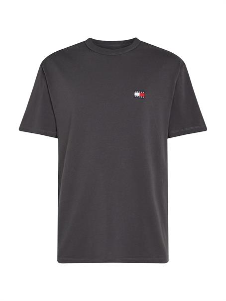 TJM REG BADGE TEE EXT new charcoal