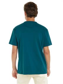 TJM REG BADGE TEE EXT timeless teal