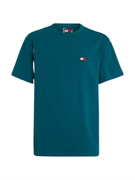 TJM REG BADGE TEE EXT timeless teal