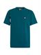 TJM REG BADGE TEE EXT timeless teal