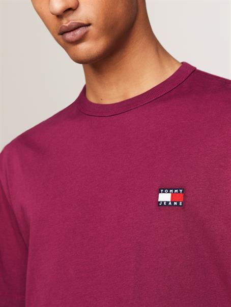 TJM REG BADGE TEE EXT valley grape
