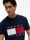 TJM REG BIG FLAG SS TEE EXT dark night navy
