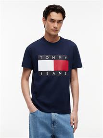 TJM REG BIG FLAG SS TEE EXT dark night navy