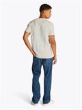TJM REG BUBBLE BACK SS TEE EXT ancient white