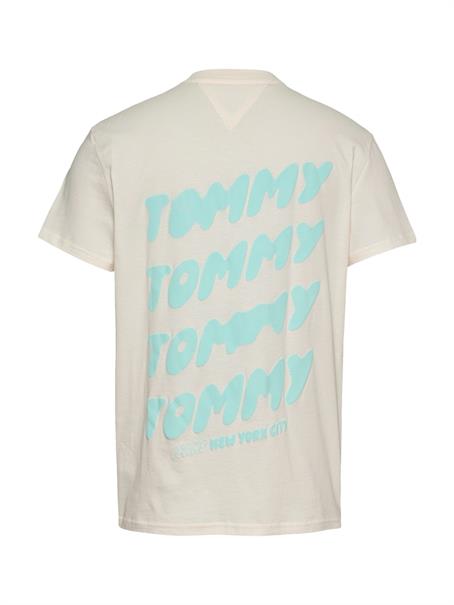 TJM REG BUBBLE BACK SS TEE EXT ancient white